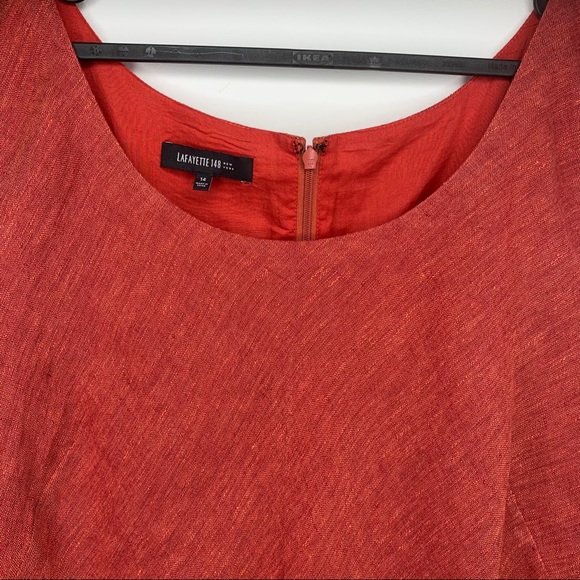 Lafayette 148 New York Linen Maxi Dress - Picture 4 of 5